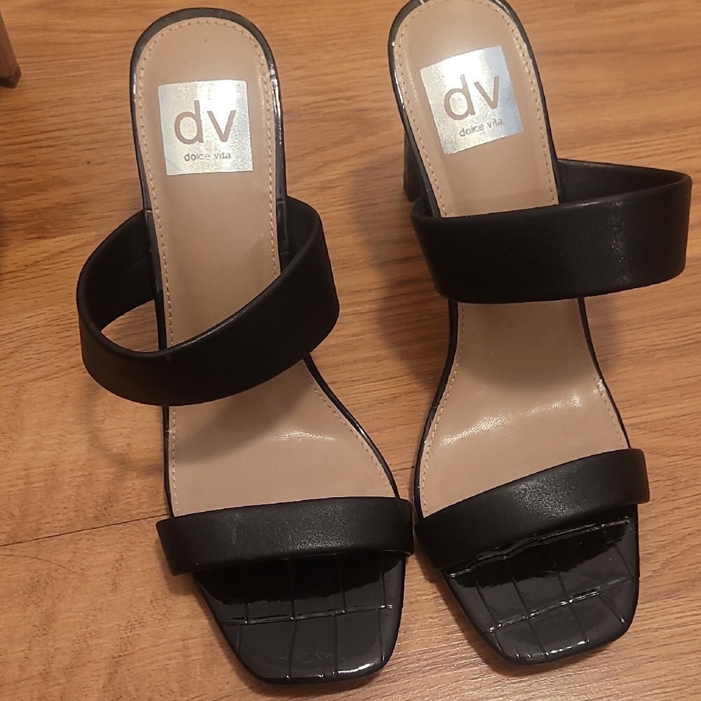 Dolce Vita Black Women's Sandals